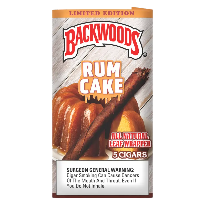 BACKWOODS RUM CAKE LIMITED EDITION 8-5PACKS