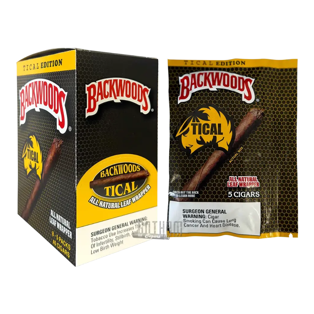 BACKWOODS TICAL EDITION CIGAR 8-5PACKS 