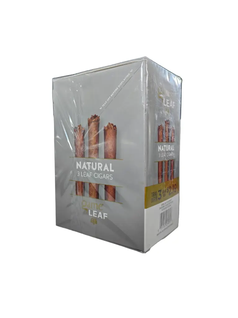 Game Leaf Cigarillos 3 for $2.19 and 10 pack of 3