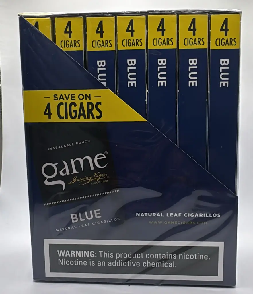 GAME VEGA CIGARILLOS SAVE ON 4 CIGARS 