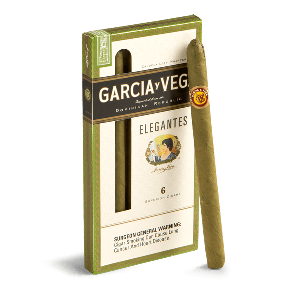 Garcia Y Vega Elegantes Cigarillos 5 Packs of 6