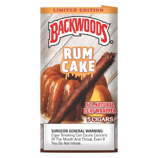 BACKWOODS RUM CAKE LIMITED EDITION 8-5PACKS