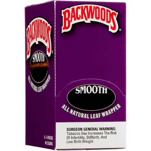 BACKWOODS SMOOTH CIGAR 8-5PACKS 