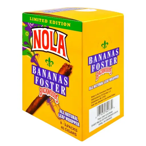 BACKWOODS NOLA BANANAS FOSTER (LIMITED EDITION) 8-5PACKS 