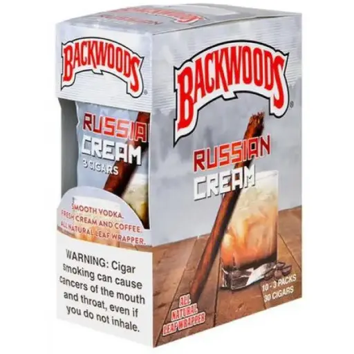 BACKWOODS 10 PACKS OF 3 CIGARS