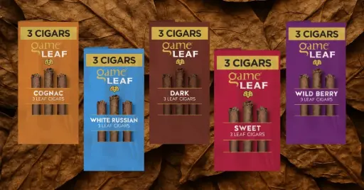 GAME LEAF SAVE ON 3 CIGARS 