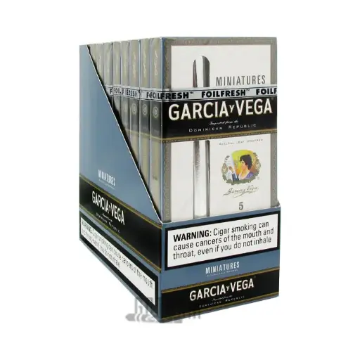 GARCIA Y VEGA MINIATURES 5CIGARS/POUCHES 10/UNIT